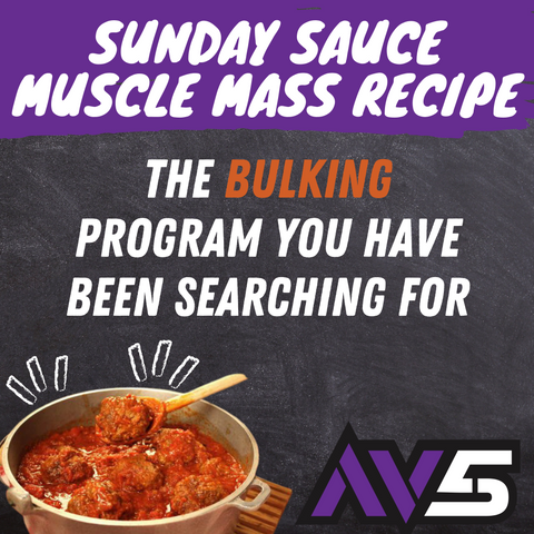 Sunday Sauce Muscle Mass Recipe